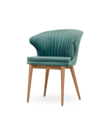 Teal discount shell chair